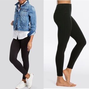 SPANX SZ Sm JEAN-IS ANKLE BLACK